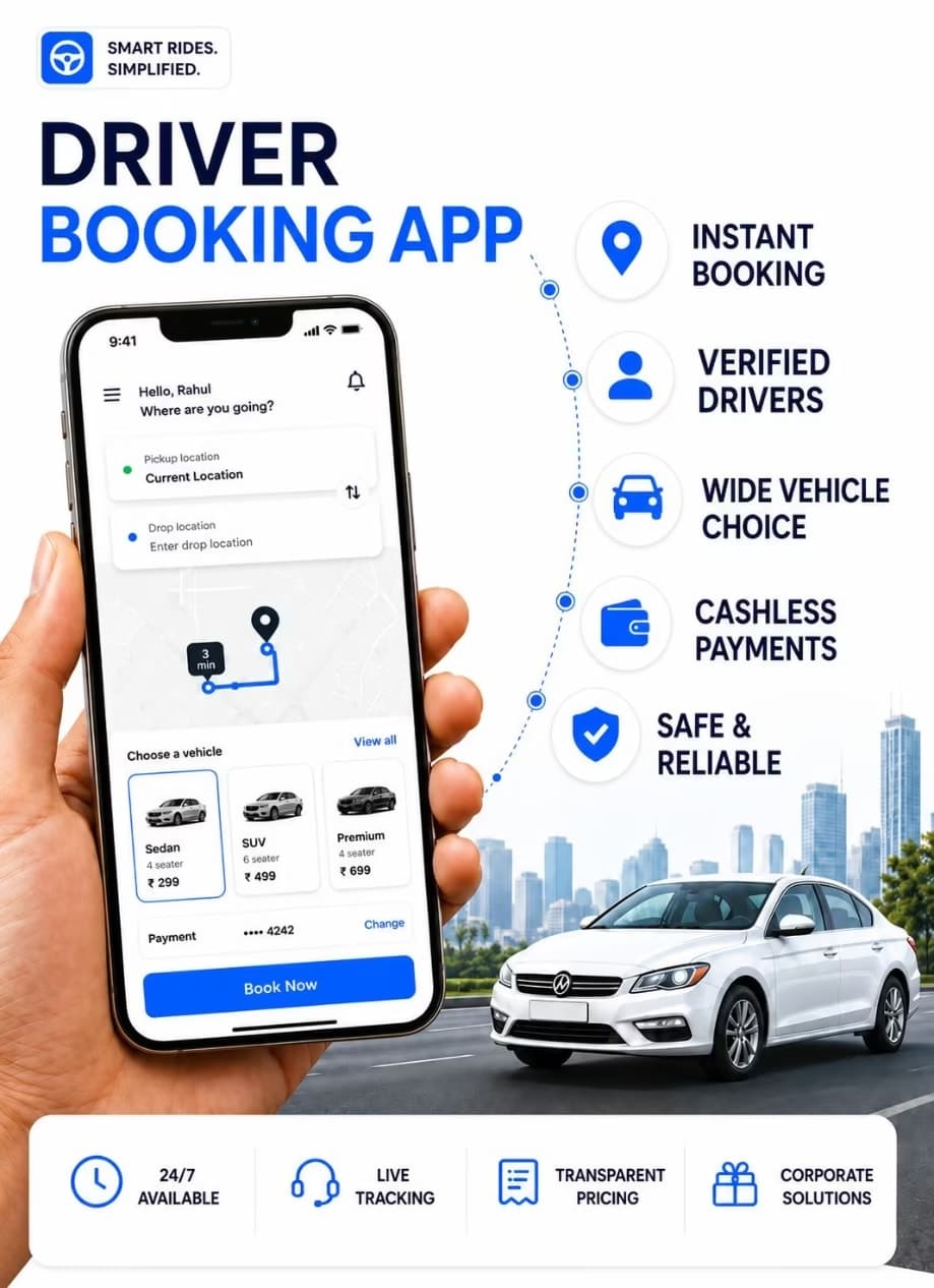 Driver Booking App